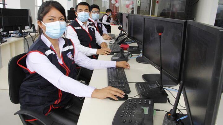 Obras | Se inauguró el mejoramiento del servicio de seguridad ciudadana de El Porvenir.