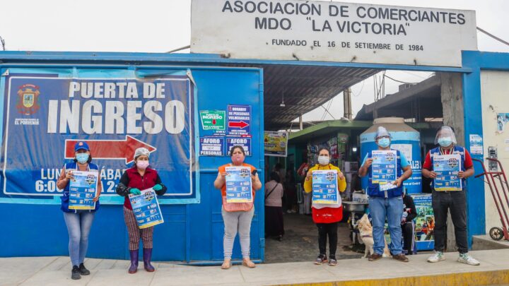 Sensibilización de las medidas de prevención y control de COVID-19.