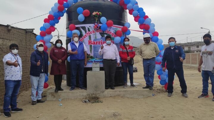 Gestión | Más familias ahora cuentan con tanques de agua en El Porvenir.