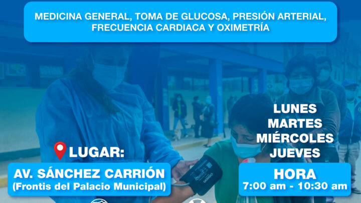 TRIAJE MUNICIPAL PARA LOS PORVENIREÑOS.