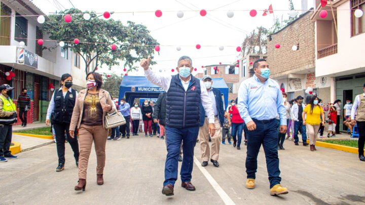 Obras Bicentenario | Inauguración del mejoramiento de transitabilidad vial en sector Alan García I etapa.