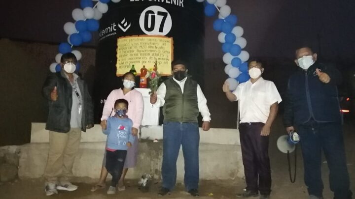 Obras Bicentenario | Inauguración del tanque rotoplast de 10mil litros en Alto Trujillo bariio 4b.