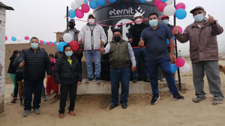 Obras Bicentenario | Se inauguró el tanque Rotoplas de 10mil Lt en Alto Trujillo barrio 5E.