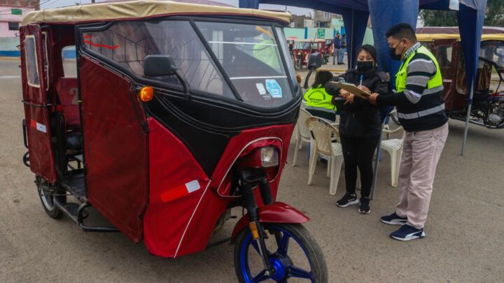 Inspección | Se retoma inspecciones de características para vehículos menores en El Porvenir.