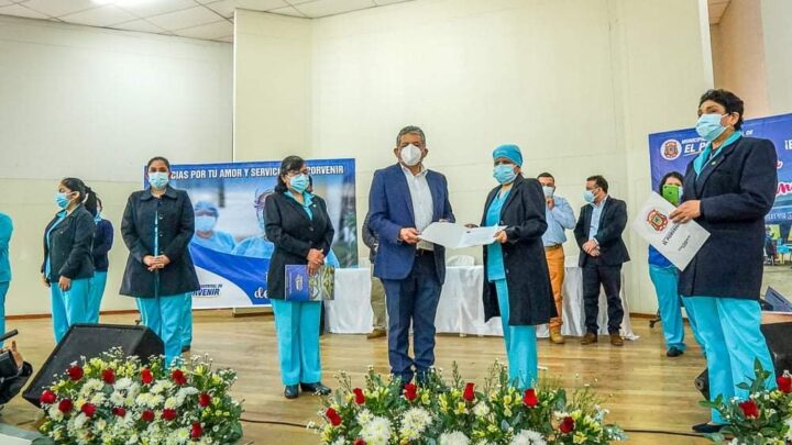Reconocimiento | Nuestra MDEP reconoció a mas de 80 enfermeras por su destacada labor durante pandemia por COVID-19 en El Porvenir.