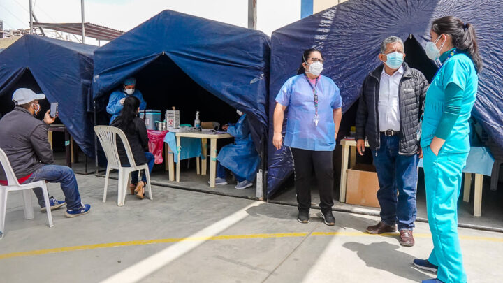Vacunación COVID-19 | Con éxito se viene realizando la vacunación en El Porvenir.