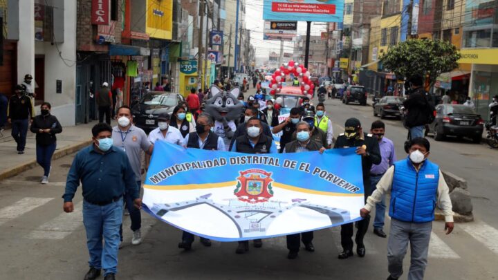 Se realizó la Primera Campaña de Sensibilización de Seguridad Vial en nuestro Distrito.