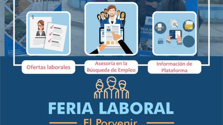 Gran Feria Laboral El Porvenir este 28 de Octubre.