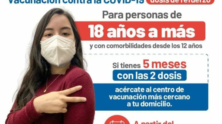 Vacunación contra el COVID-19 | Dosis de refuerzo