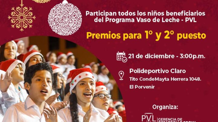 Concurso de Villancicos por Navidad.