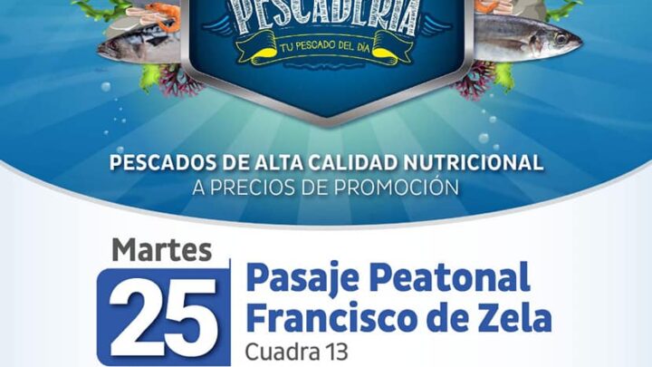 Feria Mi Pescadería este 25 de Enero. ¡Te esperamos!