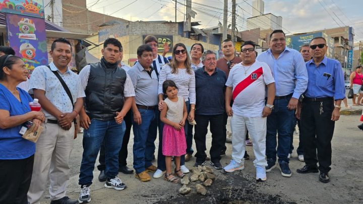 ¡La espera terminó! Inicia histórica obra vial en AV. Sánchez Carrión